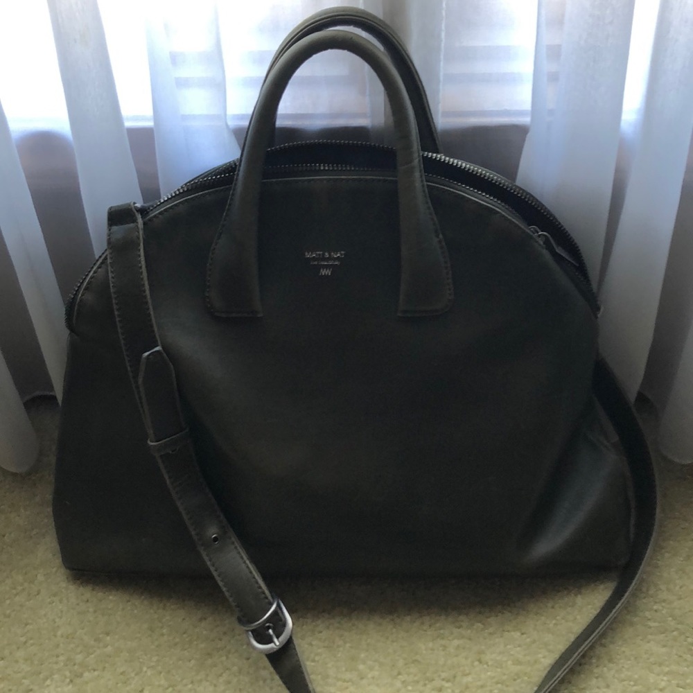 Matt and Nat vegan leather satchel